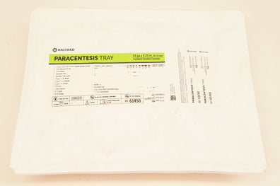 Halyard 61450 Paracentesis Tray 15ga x 3.25inch (x)